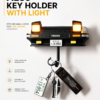 AE86 Key Holder with Light – Black JDM Car Key Holder for Car Lovers, Anime Fans & Collectors