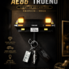 AE86 Key Holder with Light – Black JDM Car Key Holder for Car Lovers, Anime Fans & Collectors