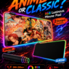 RGB Luminous Computer Mouse Pad – Large 800×300mm LED Gaming Desk Mat for Keyboard & Mouse Setup