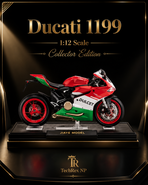 ChatGPT Image May 27, 2026, 08_29_04 PM (3) JiaYe Ducati 1199-Style 1:12 Diecast Model Bike – Red White Green Sport Motorcycle Collectible for Riders, Gifts & Desk Display