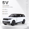 Land Rover Range Rover SUV Style 1:24 Diecast Alloy Model Car – Sound & Light Pull Back Collectible Decorative Toy
