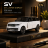 Land Rover Range Rover SUV Style 1:24 Diecast Alloy Model Car – Sound & Light Pull Back Collectible Decorative Toy
