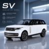 Land Rover Range Rover SUV Style 1:24 Diecast Alloy Model Car – Sound & Light Pull Back Collectible Decorative Toy