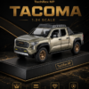 ZhiGuan Toyota Tacoma-Style 1:24 Diecast Model Pickup – White & Brown Large Scale Alloy Off-Road Truck for Collectors & Gifts