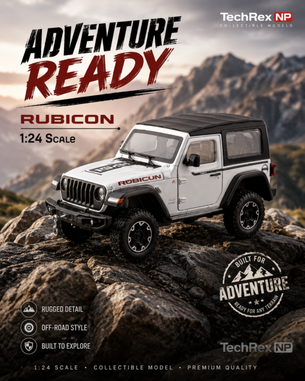ChatGPT Image May 27, 2026, 09_24_11 PM (4) CheZhi Jeep Wrangler Rubicon-Style 1:24 Diecast Model SUV – Yellow & White Large Scale Alloy Off-Road Collectible for Gifts & Display