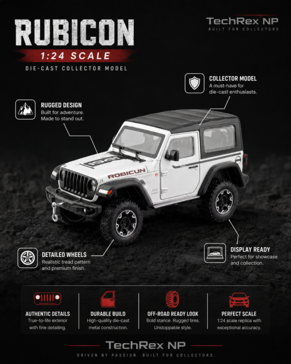 ChatGPT Image May 27, 2026, 09_24_12 PM (5) CheZhi Jeep Wrangler Rubicon-Style 1:24 Diecast Model SUV – Yellow & White Large Scale Alloy Off-Road Collectible for Gifts & Display