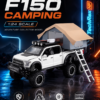 CheZhi Ford F-150 Camping-Style 1:24 Diecast Model Pickup – White Large Scale Alloy Adventure Truck for Collectors, Gifts & Desk Display