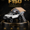 CheZhi Ford F-150 Camping-Style 1:24 Diecast Model Pickup – White Large Scale Alloy Adventure Truck for Collectors, Gifts & Desk Display