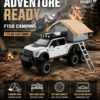 CheZhi Ford F-150 Camping-Style 1:24 Diecast Model Pickup – White Large Scale Alloy Adventure Truck for Collectors, Gifts & Desk Display