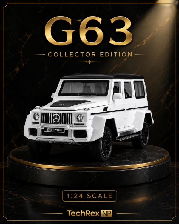 ChatGPT Image May 27, 2026, 10_31_26 PM (3) XHD Mercedes-AMG G63-Style 1:24 Diecast Model SUV – White Large Scale Alloy G-Wagon Collectible for Gifts, Desk Decor & Display