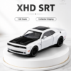 ChatGPT Image May 27, 2026, 10_37_26 PM (2) XHD SRT-Style 1:32 Diecast Model Muscle Car – White with Black Hood Alloy Collectible Sports Car for Gifts & Display