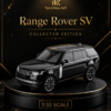 Range Rover SV-Style 1:32 Alloy Diecast SUV Model Car – Pull-Back Toy with Light, Sound Openable Doors