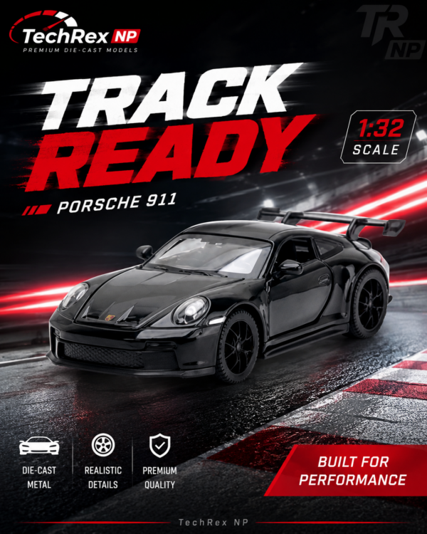 ChatGPT Image May 27, 2026, 11_06_39 PM (4) JiaYe Porsche 911-Style 1:32 Diecast Model Car – Black Alloy Collectible Sports Coupe for Porsche Fans, Gifts & Desk Display