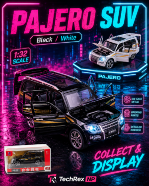 ChatGPT Image May 28, 2026, 09_14_54 AM (4) CheZhi Mitsubishi Pajero-Style 1:32 Diecast Model SUV – Black & White Alloy Collectible Off-Road Car for Gifts, Desk Decor & Collectors