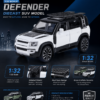 QiYi Land Rover Defender-Style 1:32 Diecast Model SUV – Green & White Alloy Collectible Off-Road Car for Gifts, Desk Decor & Collectors