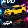 ChatGPT Image May 28, 2026, 09_38_47 AM (1) Chiyuan Mitsubishi Lancer Evolution EVO-Style 1:32 Diecast Model Car – Black White Yellow Alloy JDM Sports Car for Gifts & Collectors