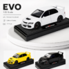 ChatGPT Image May 28, 2026, 09_38_47 AM (2) Chiyuan Mitsubishi Lancer Evolution EVO-Style 1:32 Diecast Model Car – Black White Yellow Alloy JDM Sports Car for Gifts & Collectors
