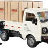 4f5ef535-81d8-4903-9188-38662a2e185f 1:16 RC Pickup Transport Truck – 2.4GHz Rechargeable Cargo Truck with Spray & LED Lights